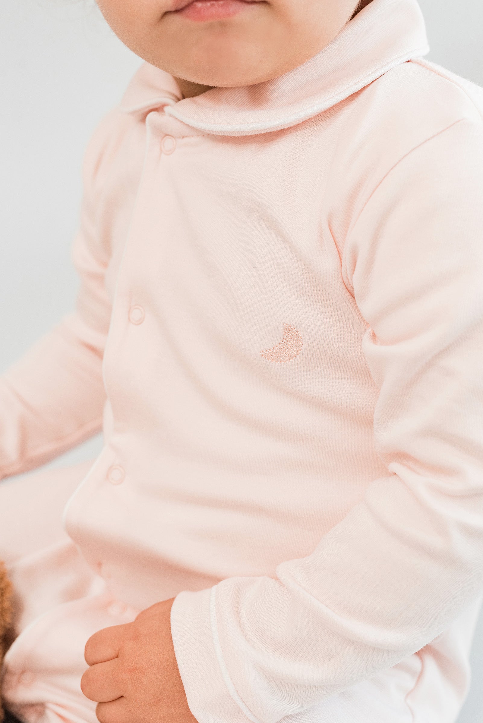 Pijama Bebé Camisero Rosa
