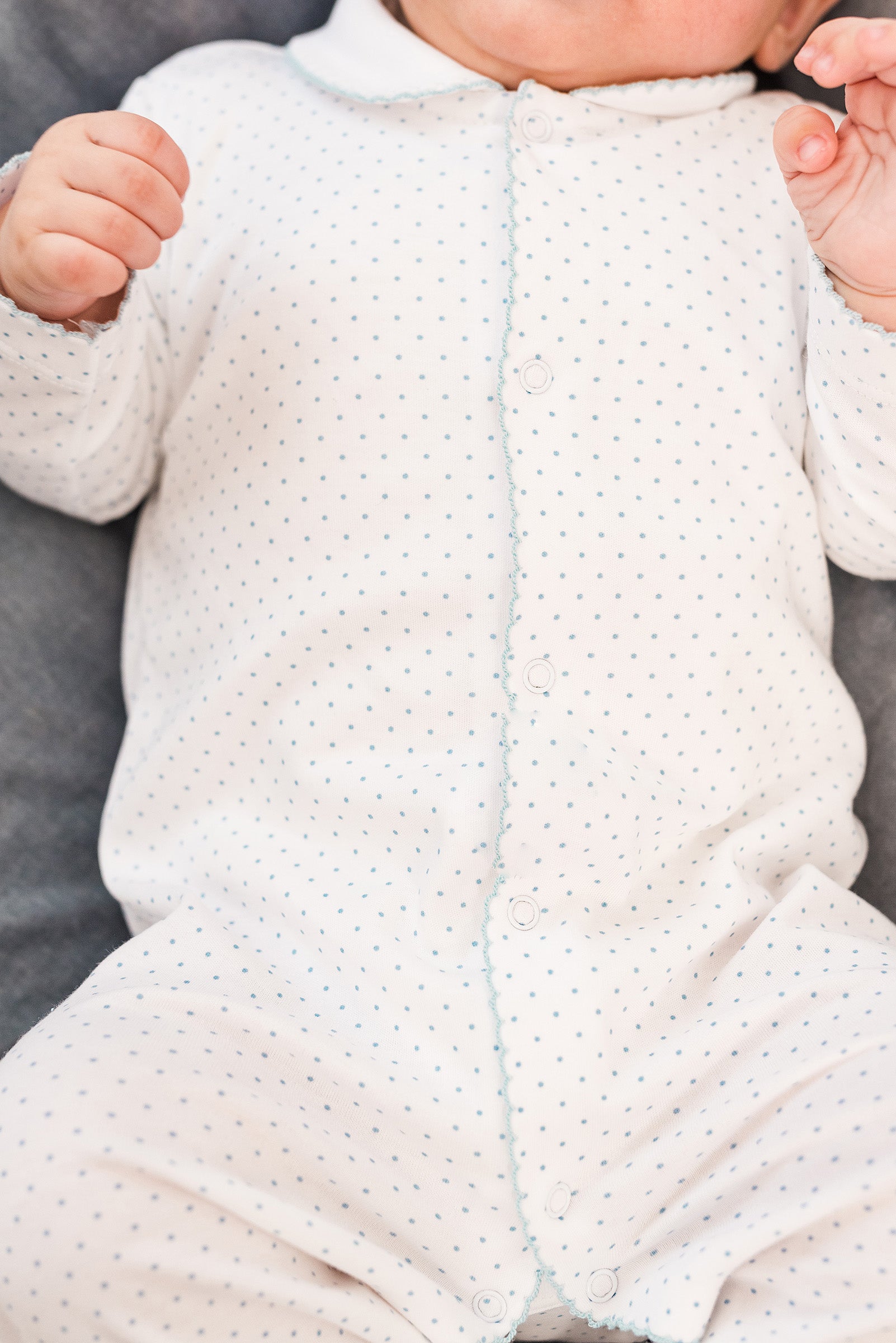 Pijama Bebé Puntos Azules